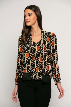 T-shirt op stropje (sjaaltje inclusief)