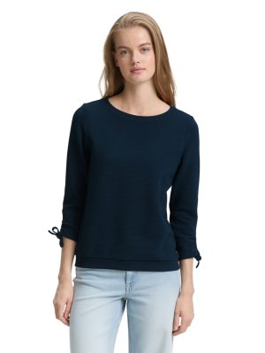 Pull met 3/4de mouw