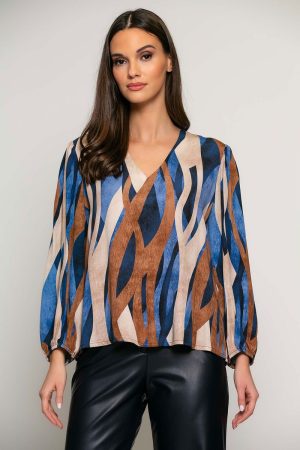 Blouse met print