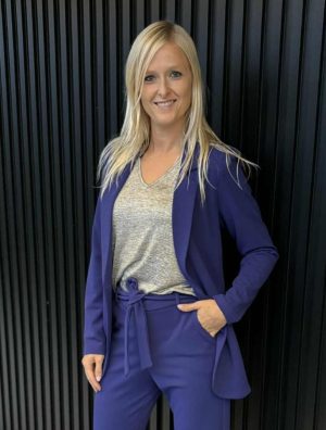 Langere stretch blazer