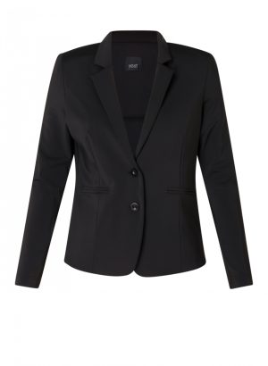 Riv Essential - Elastische blazer met epouletten