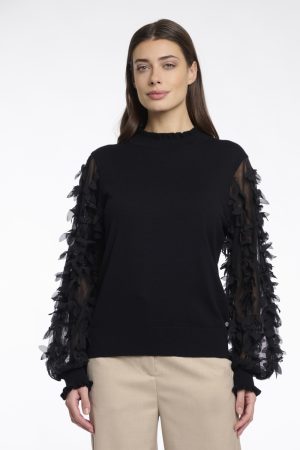Romi - Fijne pull met speciale mouwen