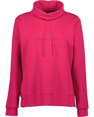 Sweater pull afhangende kraag