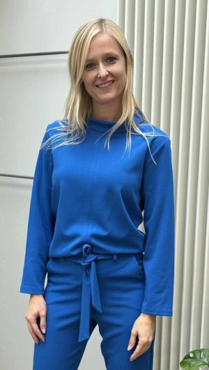 Effen opstaandkraag pulletje