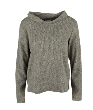 Fijn pulletje met opstaande kraag