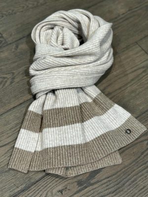 Hetty - Sjaal met strepen en lurex