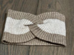 Iva - Haarband met strepen en lurex