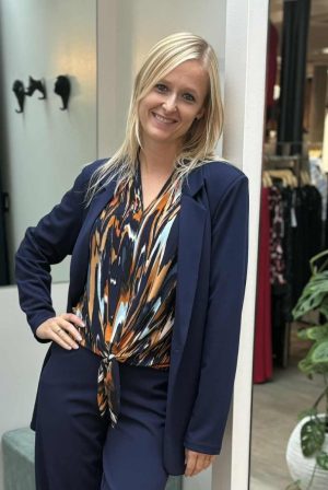 Langere stretch blazer