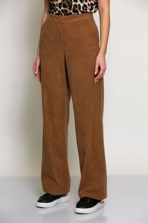 Velouren bredere broek